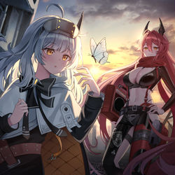 This is a pixiv picture whose title is NIKKE 1th anniversary.