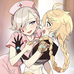 This is a pixiv picture whose title is ナースリネ.