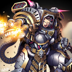 This is a pixiv picture whose title is Perturabo.