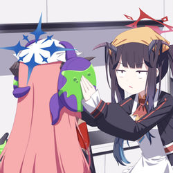 This is a pixiv picture whose title is WHAT ARE YOU?!?!.
