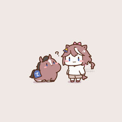 This is a pixiv picture whose title is おうまさんログ16.