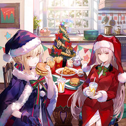 This is a pixiv picture whose title is サンタオールスターズ.