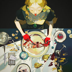 This is a pixiv picture whose title is An Ode to Evening Elegance.