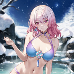 This is a pixiv picture whose title is March 7th.