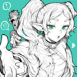 This is a pixiv picture whose title is 罪なフリーレン....