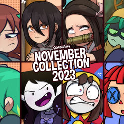 This is a pixiv picture whose title is NOVEMBER COLLECTION 2023.