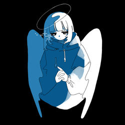 This is a pixiv picture whose title is 夜.