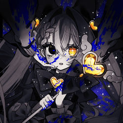 This is a pixiv picture whose title is 正義の魔法少女.