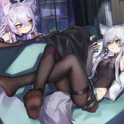 This is a pixiv picture whose title is OC.