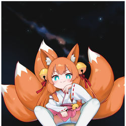 This is a pixiv picture whose title is 大狐狐！.