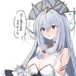 This is a pixiv picture whose title is アークナイツ 濁心スカジ.