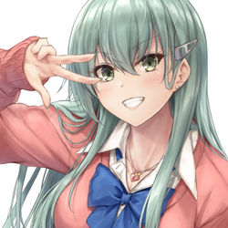This is a pixiv picture whose title is 鈴谷。.
