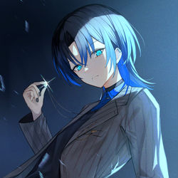 This is a pixiv picture whose title is AO.
