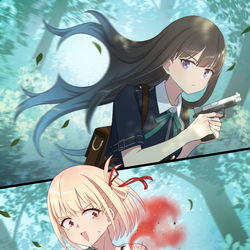 This is a pixiv picture whose title is 強くなったたきな 最終話より.