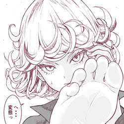 This is a pixiv picture whose title is タツマキの足裏.
