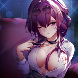 This is a pixiv picture whose title is カフカ.