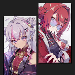 This is a pixiv picture whose title is ⧉.