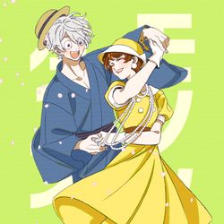 This is a pixiv picture whose title is モノノケダンス.