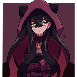 This is a pixiv picture whose title is 都会の流行りだと言われ疑うも結局着てしまうゼイユ姉さん。.