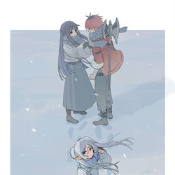 This is a pixiv picture whose title is フリーレン.