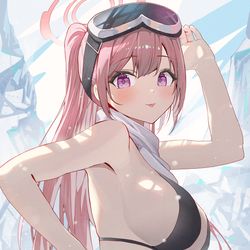 This is a pixiv picture whose title is エイミ　１１２日目.