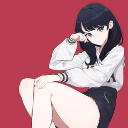 This is a pixiv picture whose title is 六花.