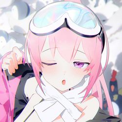 This is a pixiv picture whose title is 水着エイミ.