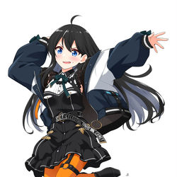 This is a pixiv picture whose title is こっそりすいちゃん服を持ってきて着ました.