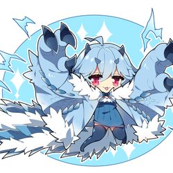 This is a pixiv picture whose title is トビカガチちゃん。.