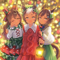 This is a pixiv picture whose title is 🎄.