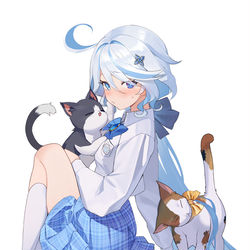 This is a pixiv picture whose title is Furina 🐱.