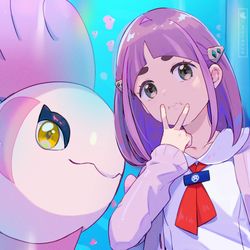 This is a pixiv picture whose title is タロ先輩.