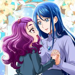 This is a pixiv picture whose title is かれんさんとくるみ.