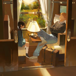 This is a pixiv picture whose title is 무제.