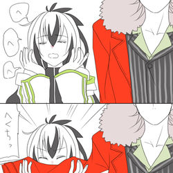 This is a pixiv picture whose title is くしゃみ.