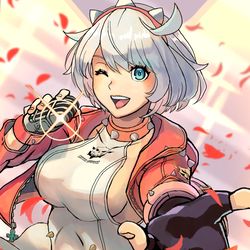 This is a pixiv picture whose title is ギルティギア：エルフェルト.
