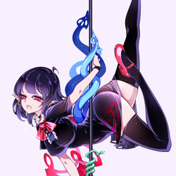 This is a pixiv picture whose title is 夜鳥ダンス.