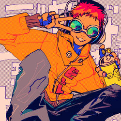 This is a pixiv picture whose title is ジェットセットラジオ新作おめでとーー！！！！！！！！！！！！！！.