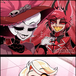 This is a pixiv picture whose title is vivziepop詰め16.