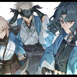 This is a pixiv picture whose title is 新選組隊長.