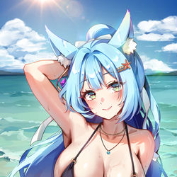 This is a pixiv picture whose title is Reine.