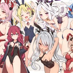 This is a pixiv picture whose title is ゲヘナバニー.