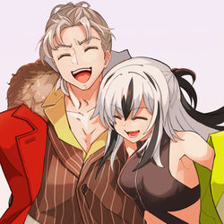 This is a pixiv picture whose title is 景虎晴信.