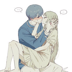 This is a pixiv picture whose title is [葬送のフリーレン #5] ヒンフリ.