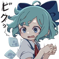 This is a pixiv picture whose title is ビクッ.