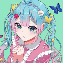 This is a pixiv picture whose title is ピクシー.
