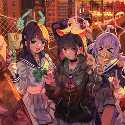 This is a pixiv picture whose title is afterschool.