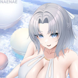 This is a pixiv picture whose title is 雪泉.