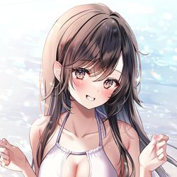 This is a pixiv picture whose title is 見て見てー！似合うかな？.