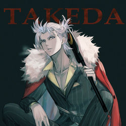 This is a pixiv picture whose title is 武田.
